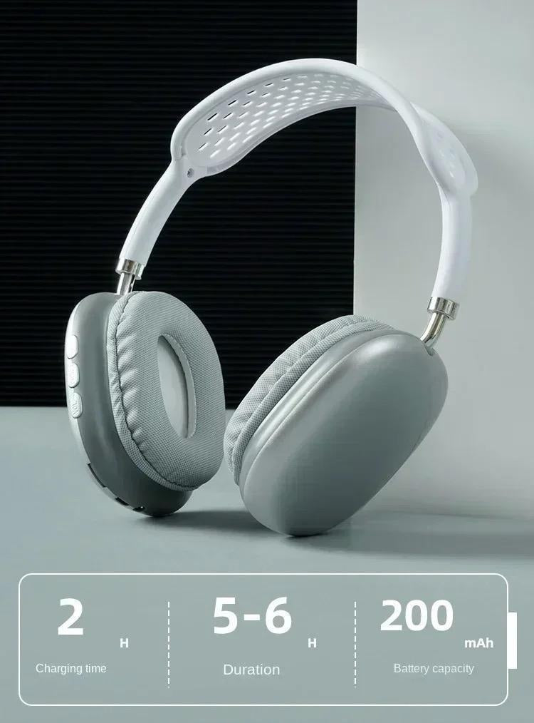 Wireless Bluetooth 5.3 Headphones Black Blue Red White Green